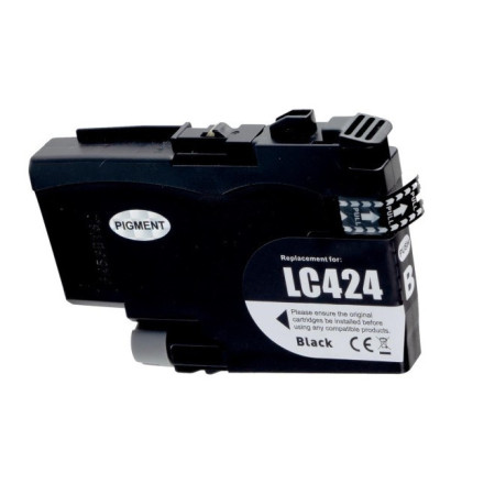 Brother LC 424 Black (LC-424BK, LC424BK) — Cartus compatibil