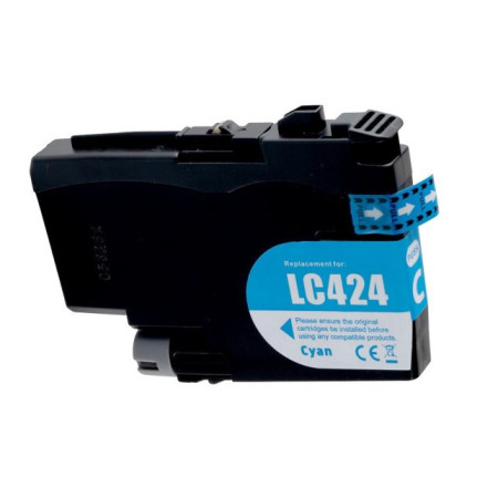 Brother LC 424 Cyan (LC-424C, LC424C) — Cartus compatibil