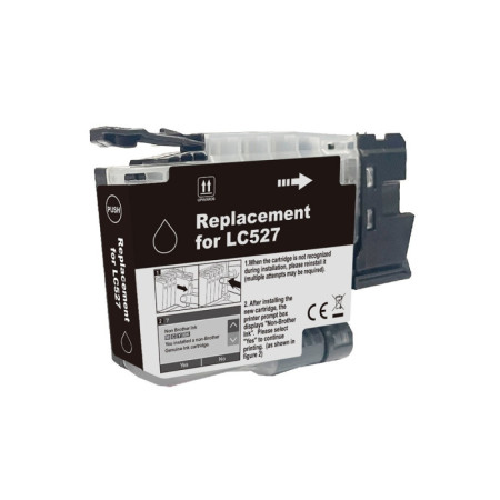 Brother LC 527 Black (LC-527BK, LC527BK) — Cartus compatibil