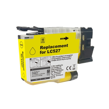Brother LC 527 Yellow (LC-527Y, LC527Y) — Cartus compatibil