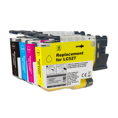 Pachet de cartuse compatibile Brother LC 527 (LC527, LC-527)