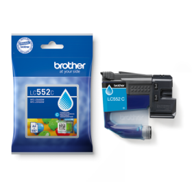 Brother LC 552 Cyan (LC-552C, LC552C) — Cartus de Cerneala