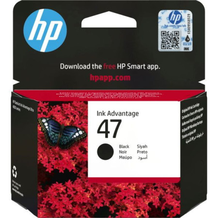 HP 47 Black (6ZD21AE) — Cartus de Cerneala
