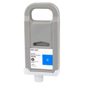 Canon PFI-707C Cyan (9822B001, PFI707C) — Cartus compatibil