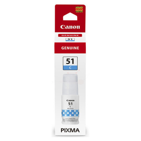 Canon 51C Cyan (4546C001, GI51C) — Flacon cerneala