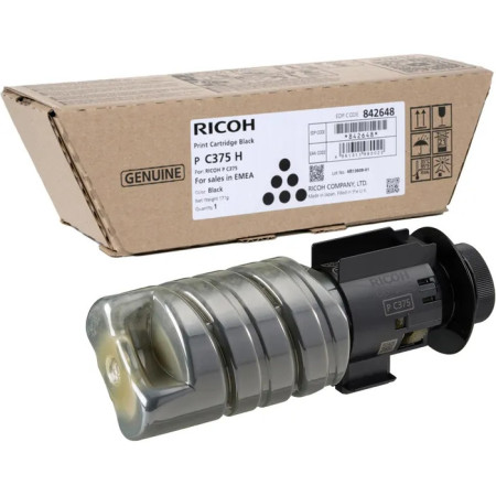 Ricoh P C375H Black (842648) — Toner original