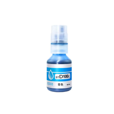 Brother BT D100 Cyan (BT-D100C, BTD100C) — Flacon cerneala