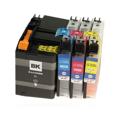 Pachet de cartuse compatibile Brother LC 529 XL/ LC 525 XL