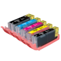 Pachet de cartuse compatibile PGI-580/ CLI-581XXL