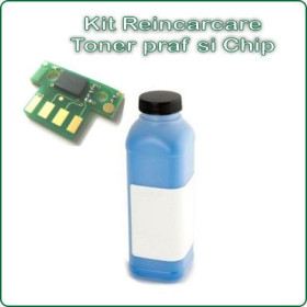 Kit de reincarcare toner cyan Lexmark 70C2HC0 (3K/85gr)