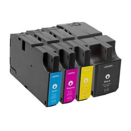 Pachet de cartuse compatibile Lexmark 200XL
