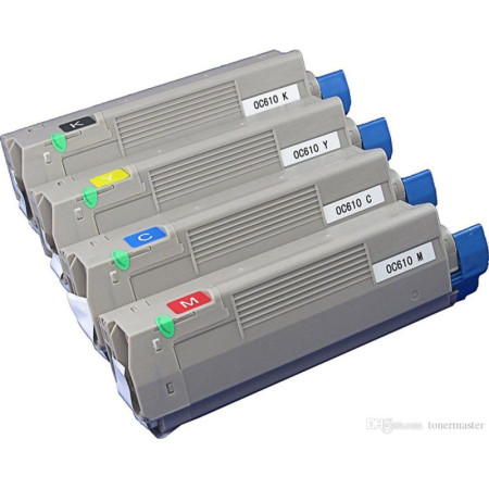 Pachet de tonere compatibile Oki C610