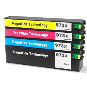 Pachet de cartuse compatibile HP 973XL