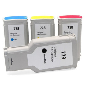 Pachet de cartuse compatibile HP 728