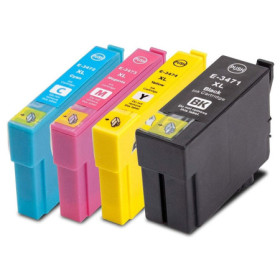 Pachet de cartuse compatibile Epson 34XL T347x