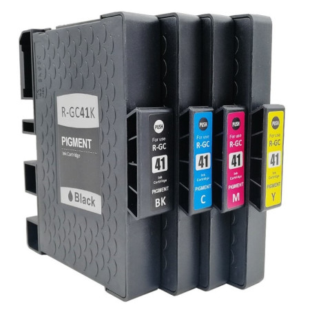 Pachet de cartuse compatibile Ricoh GC 41