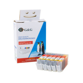 Pachet cartuse premium G&G Canon PGI-570XL/ CLI-571XL
