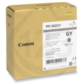 Canon PFI-302GY Gray (2217B001, PFI302GY) — Cartus de cerneala