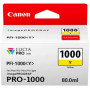 Canon PFI-1000Y Yellow (0549C001, PFI1000Y) — Cartus de cerneala