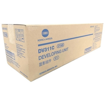Konica Minolta DV311C Cyan (A0XV0KD, DV-311C) — Developer praf