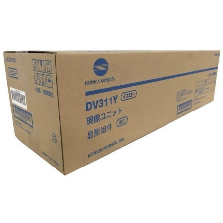Konica Minolta DV311Y Yellow (A0XV08D, DV-311Y) — Developer praf
