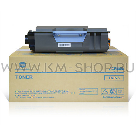 Konica Minolta TNP76 Black (ACF0050, TNP-76) — Cartus de toner