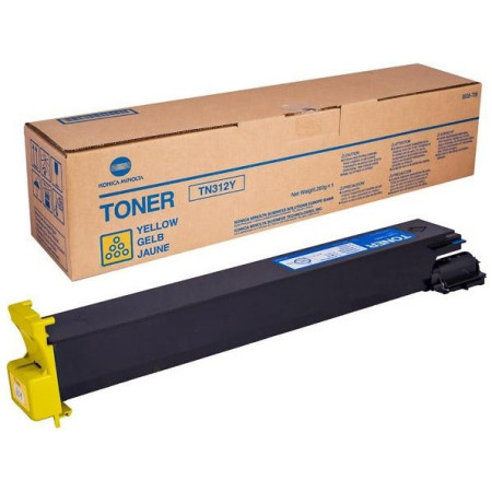 Konica Minolta TN321Y Yellow (A33K250, TN-321Y) — Cartus de toner