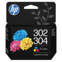 HP 302/ 304 Tri-color (B7RT6AE) — Cartus de cerneala