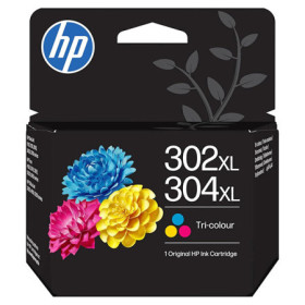 HP 302XL/ 304XL Tri-color (B7RT8AE) — Cartus de cerneala