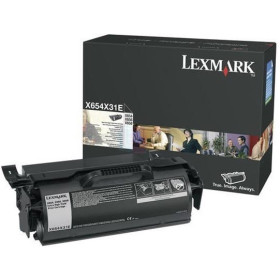 Lexmark X654X31E Black Corporate — Cartus de toner