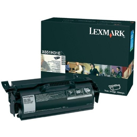 Lexmark X651H31E Black Corporate — Cartus de toner