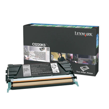 Lexmark C5220KS Black Return Program — Cartus de toner