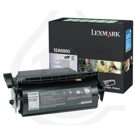 Lexmark 12A6860 Black Return Program — Cartus de toner