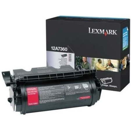 Lexmark 12A7360 Black — Cartus de toner