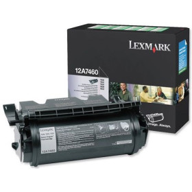Lexmark 12A7460 Black Return Program — Cartus de toner