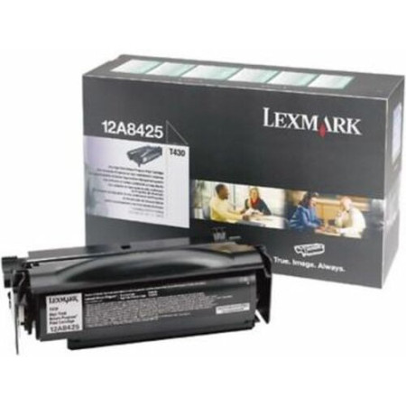 Lexmark 12A8425 Black Return Program — Cartus de toner