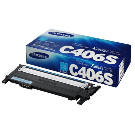 Samsung C406 Cyan (CLT-C406S / ST984A) — Cartus de toner