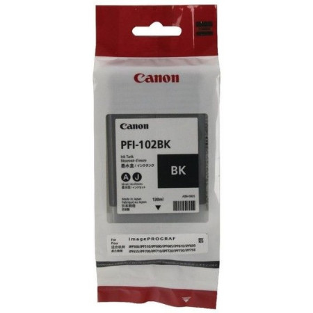 Canon PFI-102BK Black (0895B001, PFI102BK) — Cartus de cerneala