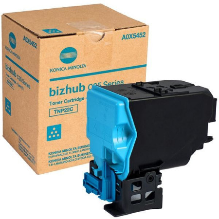 Konica Minolta TNP22C Cyan (A0X5452, TNP-22C) — Cartus de toner