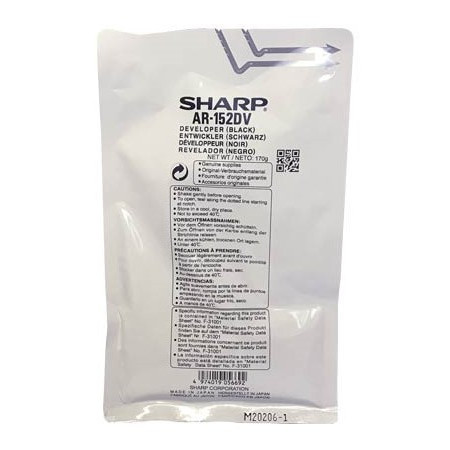 Sharp AR-152DV Black (AR152DV) — Developer praf