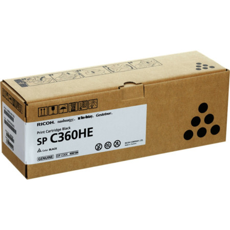 Ricoh SP C360HE Black (408184) — Cartus de toner