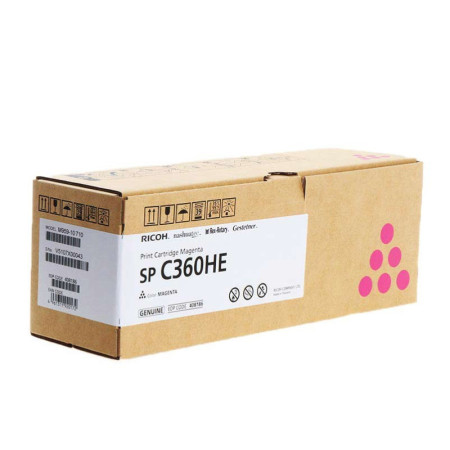 Ricoh SP C360HE Magenta (408186) — Cartus de toner