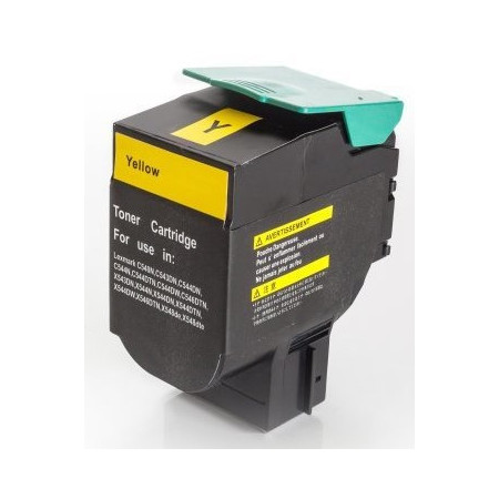 Toner compatibil XL (6K) yellow Lexmark C540H1YG|C544X1YG