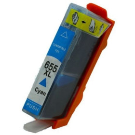 HP 655 Cyan (CZ110AE) — Cartus compatibil