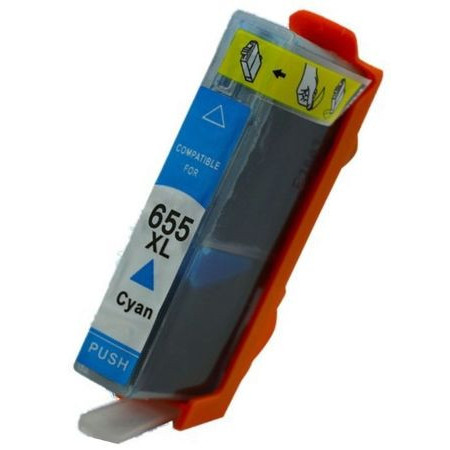 HP 655 Cyan (CZ110AE) — Cartus compatibil