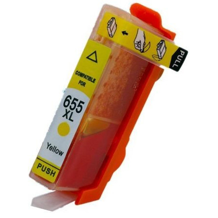 HP 655 Yellow (CZ112AE) — Cartus compatibil