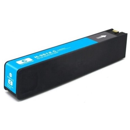 HP 981X Cyan (L0R09A) — Cartus compatibil