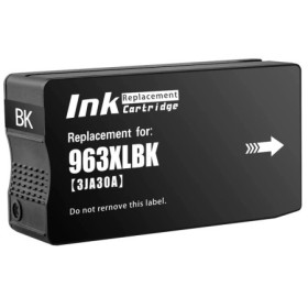 HP 963XL Black (3JA30AE) — Cartus compatibil