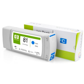 HP 81 Cyan (C4931A) — Cartus compatibil