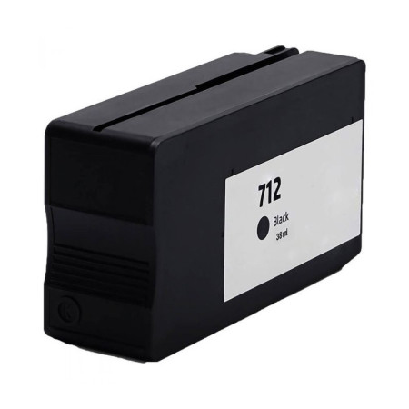 HP 712 Black (3ED71A) — Cartus compatibil